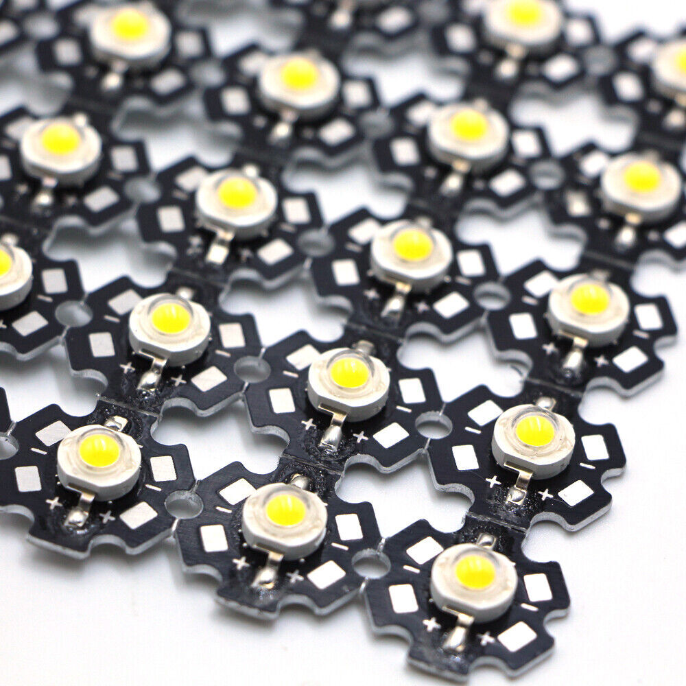 3W watt High Power SMD LED COB Chip Lights Beads White Red Blue Yellow With PCB