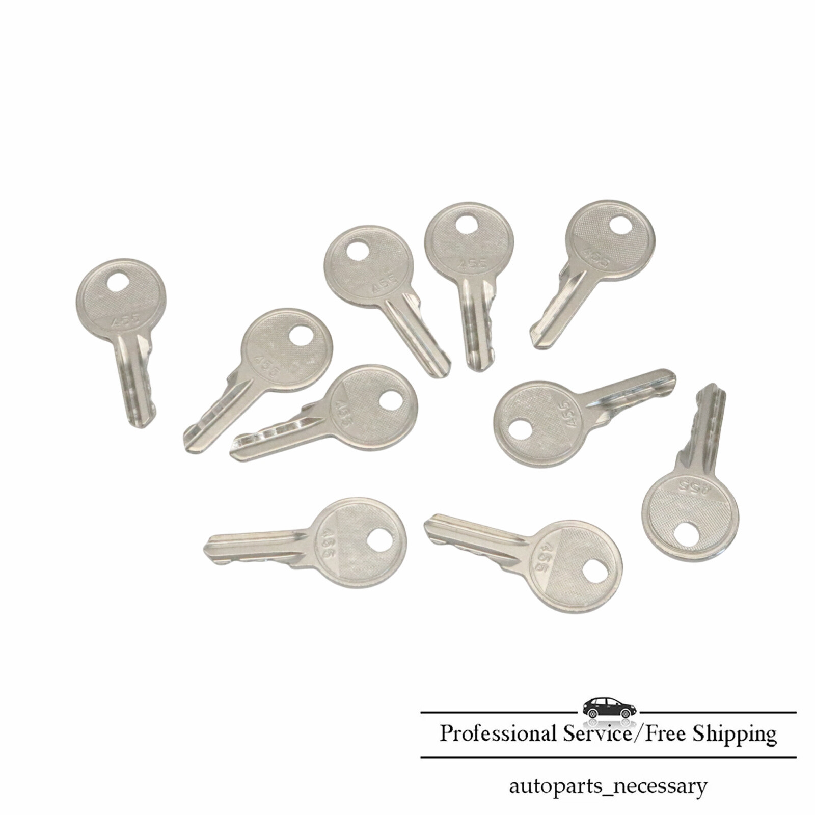 10X Ignition Keys 455 key 104466 For Genie Skyjack Snorkel Terex Vermeer