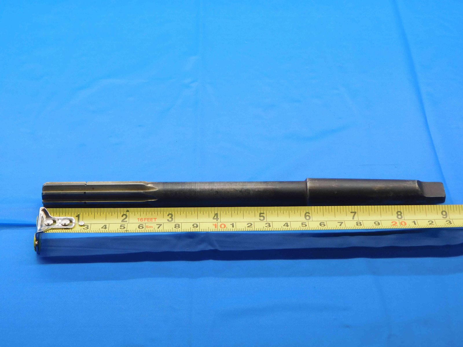 CLEVELAND 0.61 OD HSS REAMER MT2 SHANK 8 FL .61 .6100 .6250 -.0150 UNDERSIZE