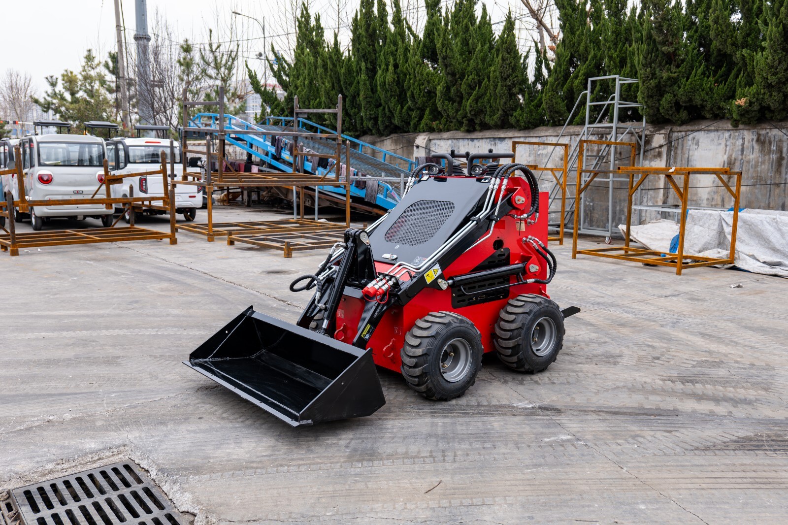 Free Ship MS380 Wheeled MINI Skid Steer Loader 23HP Flexible Skid Steer Loader