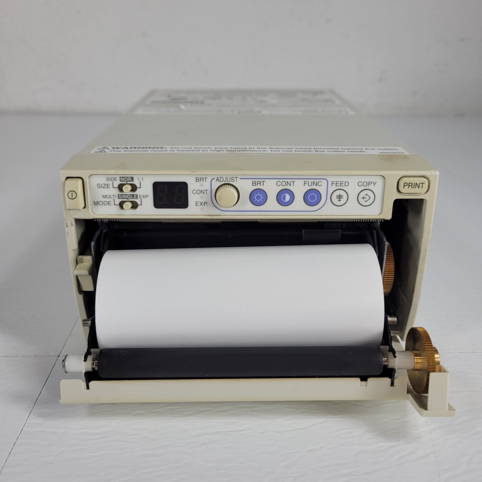 TESTED MITSUBISHI P93W B/W Thermal Video Copy Processor w/Video Cable