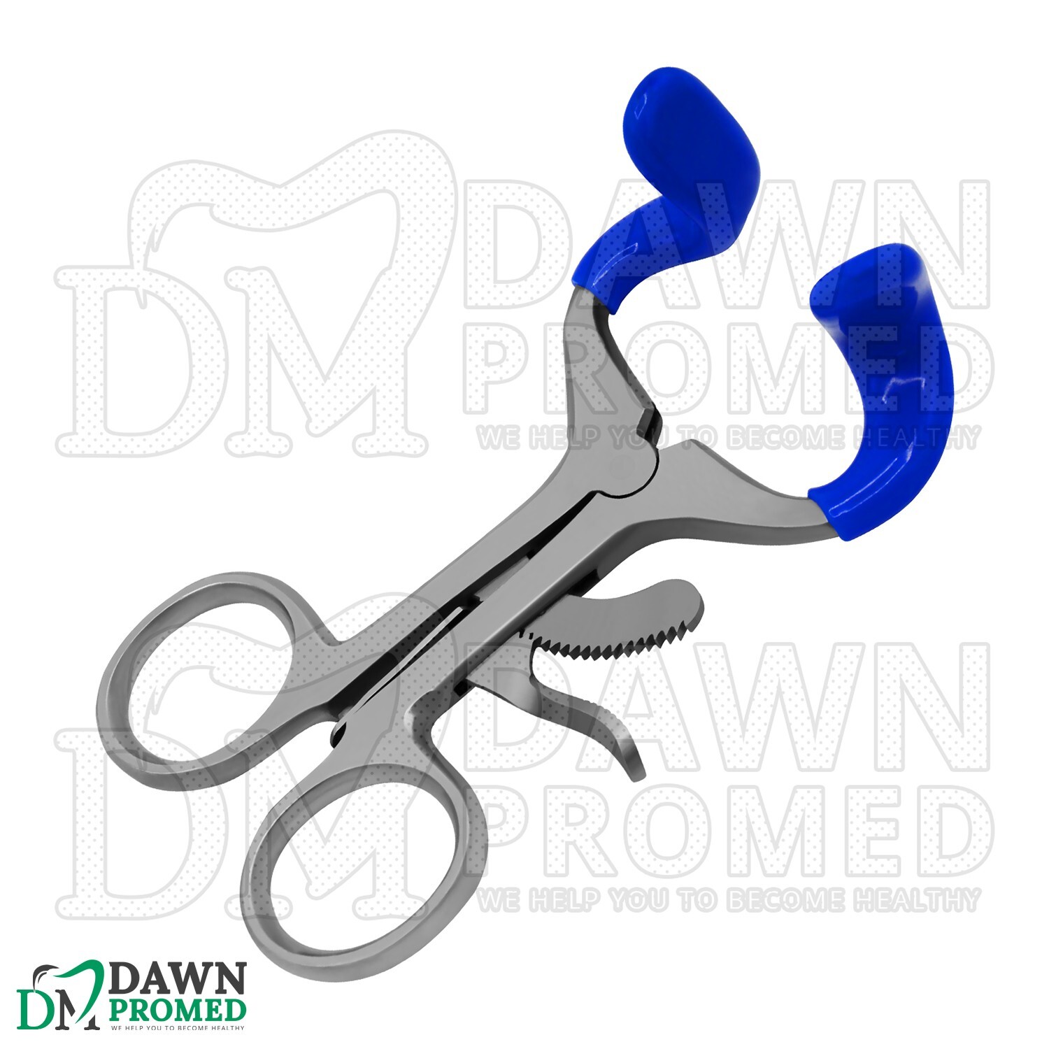 Molt Mouth Gag 3.5″ Blue PVC Mouth Opener Dental Oral & Maxillofacial Instrument