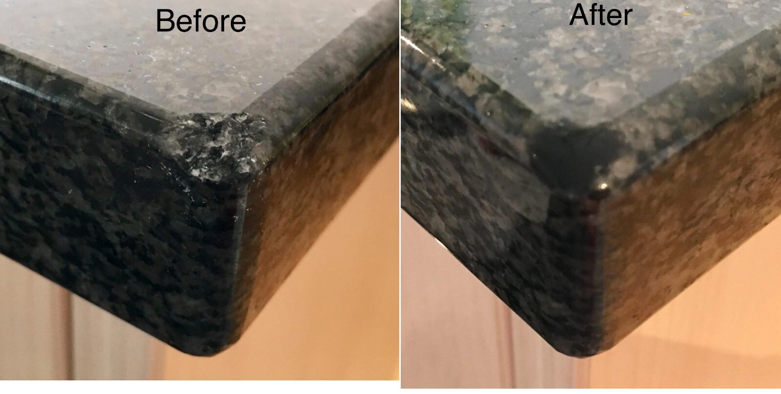 BLACK ACRYLIC REPAIR KIT – FOR GRANITE, MARBLE, TILE, QUARTZ. AND PORCELAIN