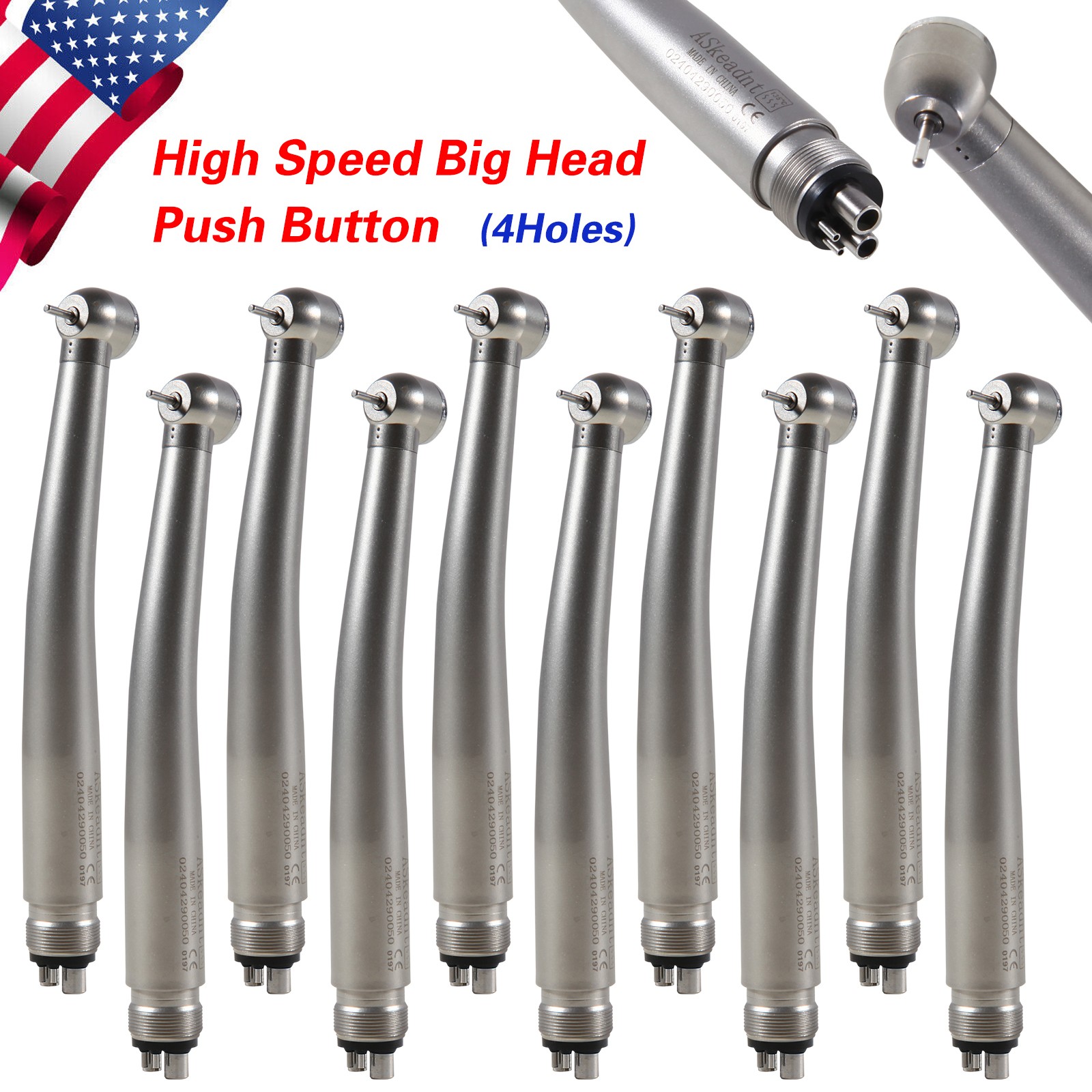 Dental Endodontic ENDO-Z Tungsten Carbide Burs FG Round Bur High Speed 23mm USA