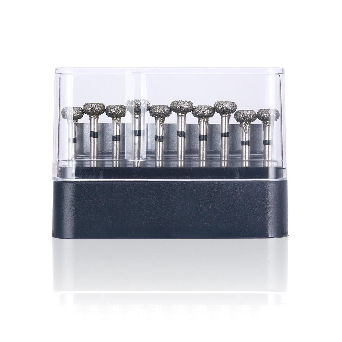 10 pcs Dental High Speed Diamond Burs Circular wheel Super Coarse Diamond Drills