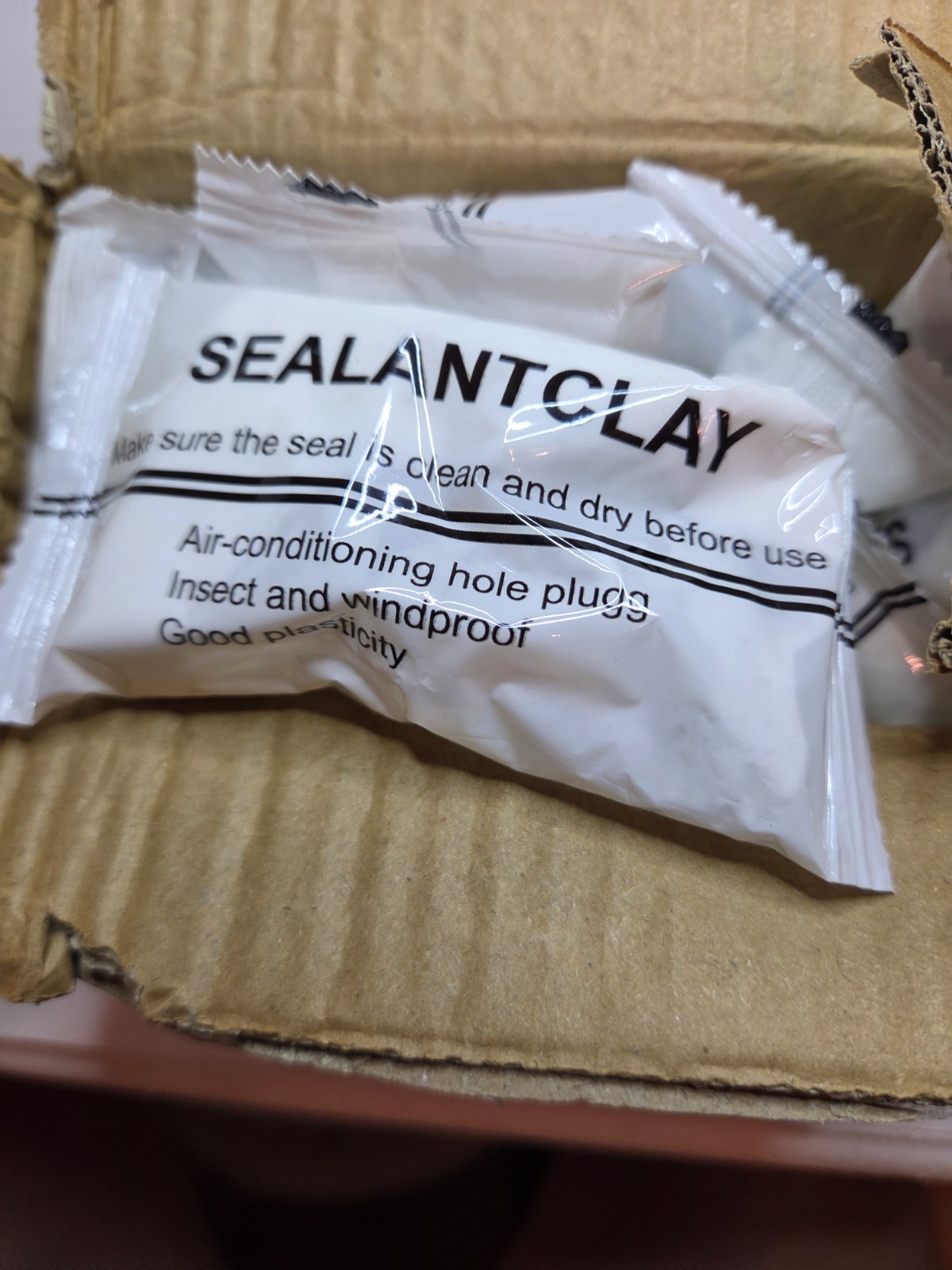 SEALANTCLAY Sealant Clay Air Conditioning Hole Plug Pack Insect & Wind Proof