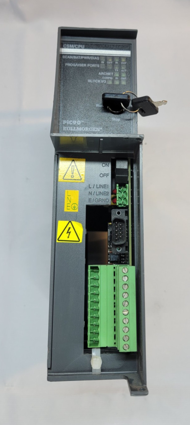 Kollmorgen PiC900 Industrial Computer M10172284 R3 + CSM-CPU + ETHERNET-TCP/IP