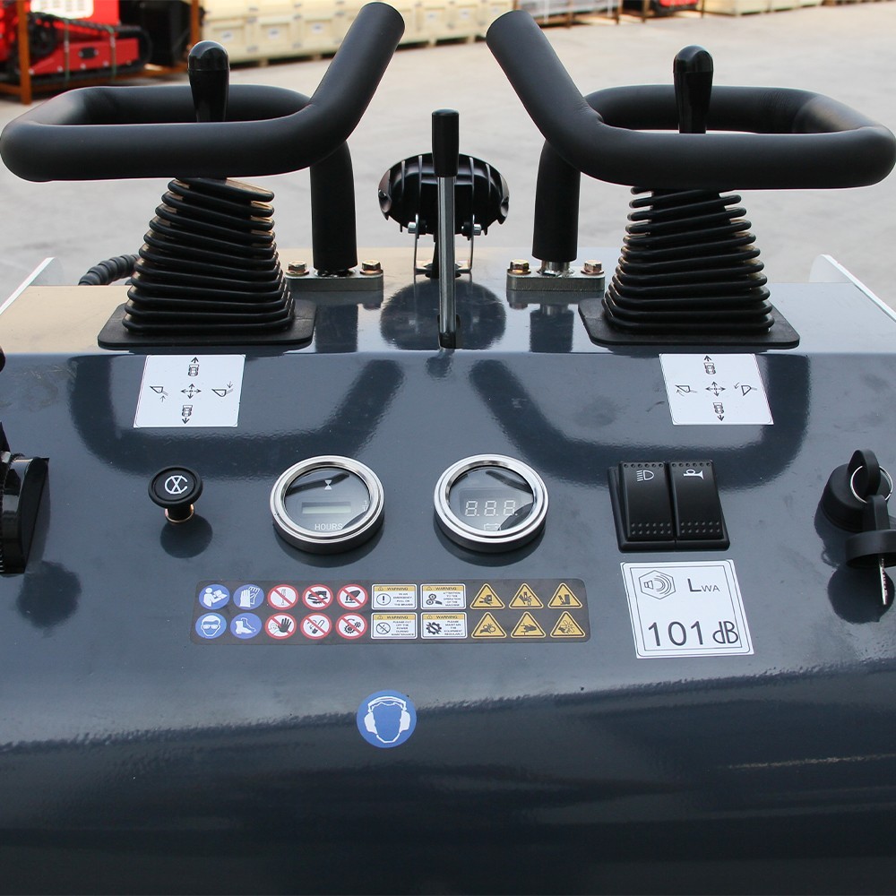 Mini Skid Steer Loader Tracked 13.5HP Stand-on Compact Skid Steer USA Stock