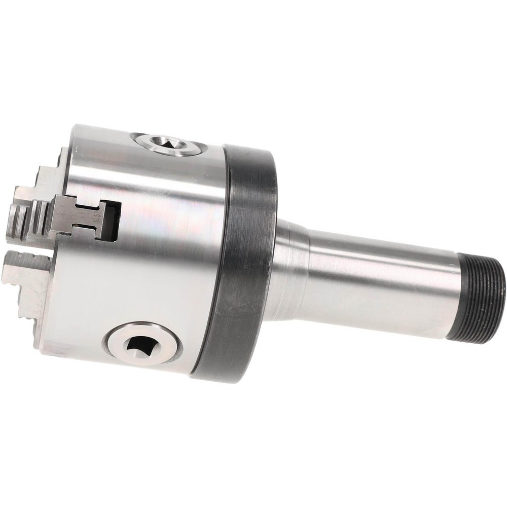 Interstate Manual Lathe Chuck: 3″, 3 Jaw, Self-Centering 09670522