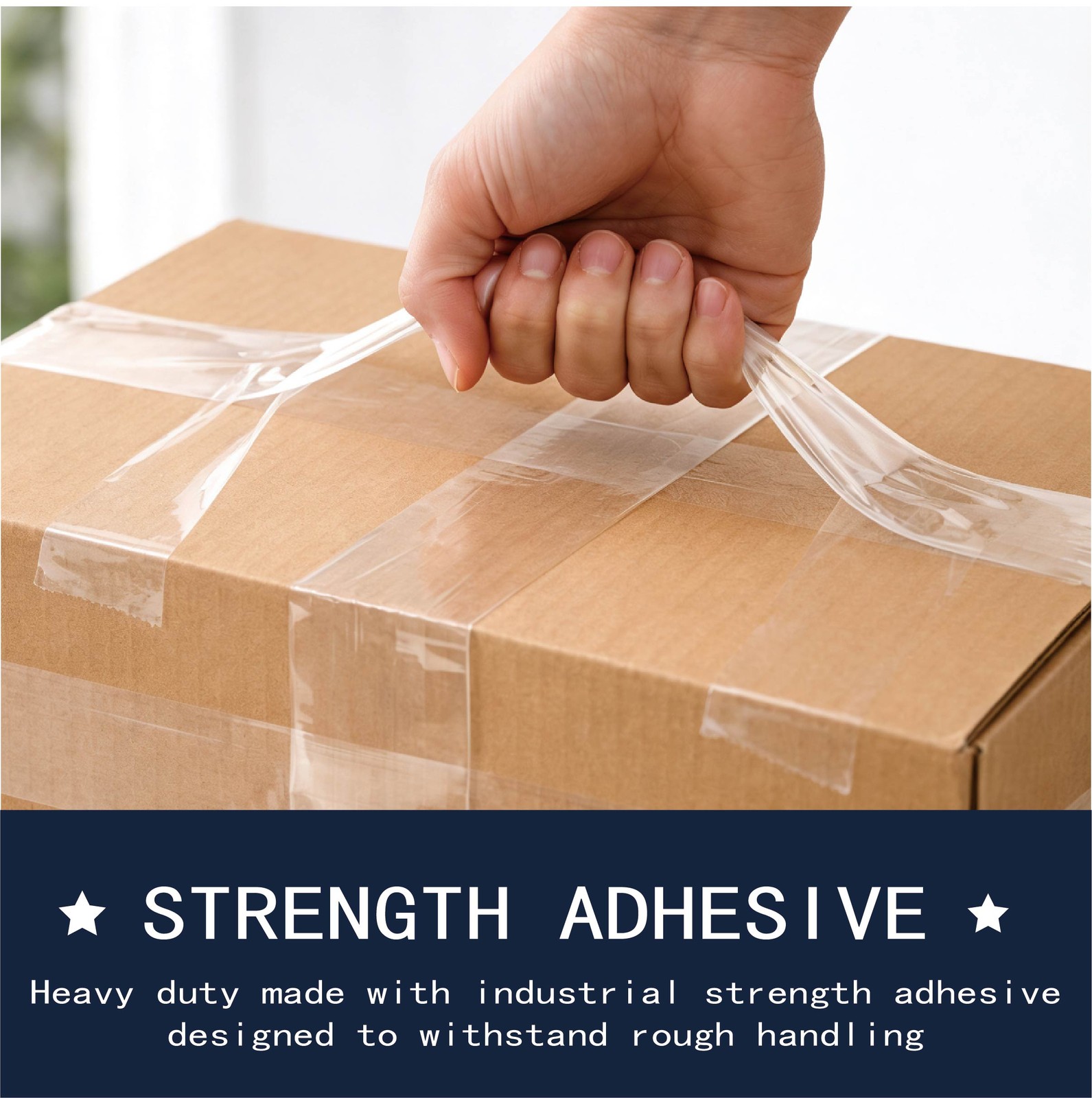 2.7 Mils Packing Shipping Tape 1.88″x60 Yards Carton Sealing Clear Packing Tape