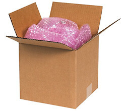 UOFFICE 10 Corrugated Cube Boxes 22 x 22 x 22″ Cardboard Shipping Box Cartons