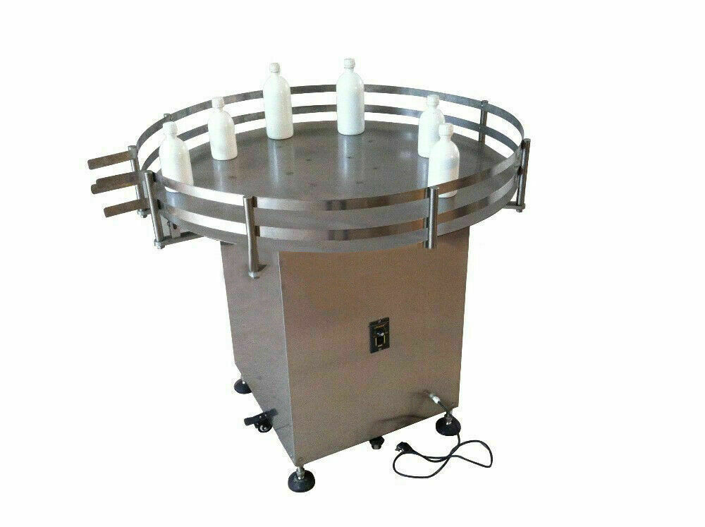 Round Bottle Unscramble Machine Turn Rotary Accumulation Table for Sorting