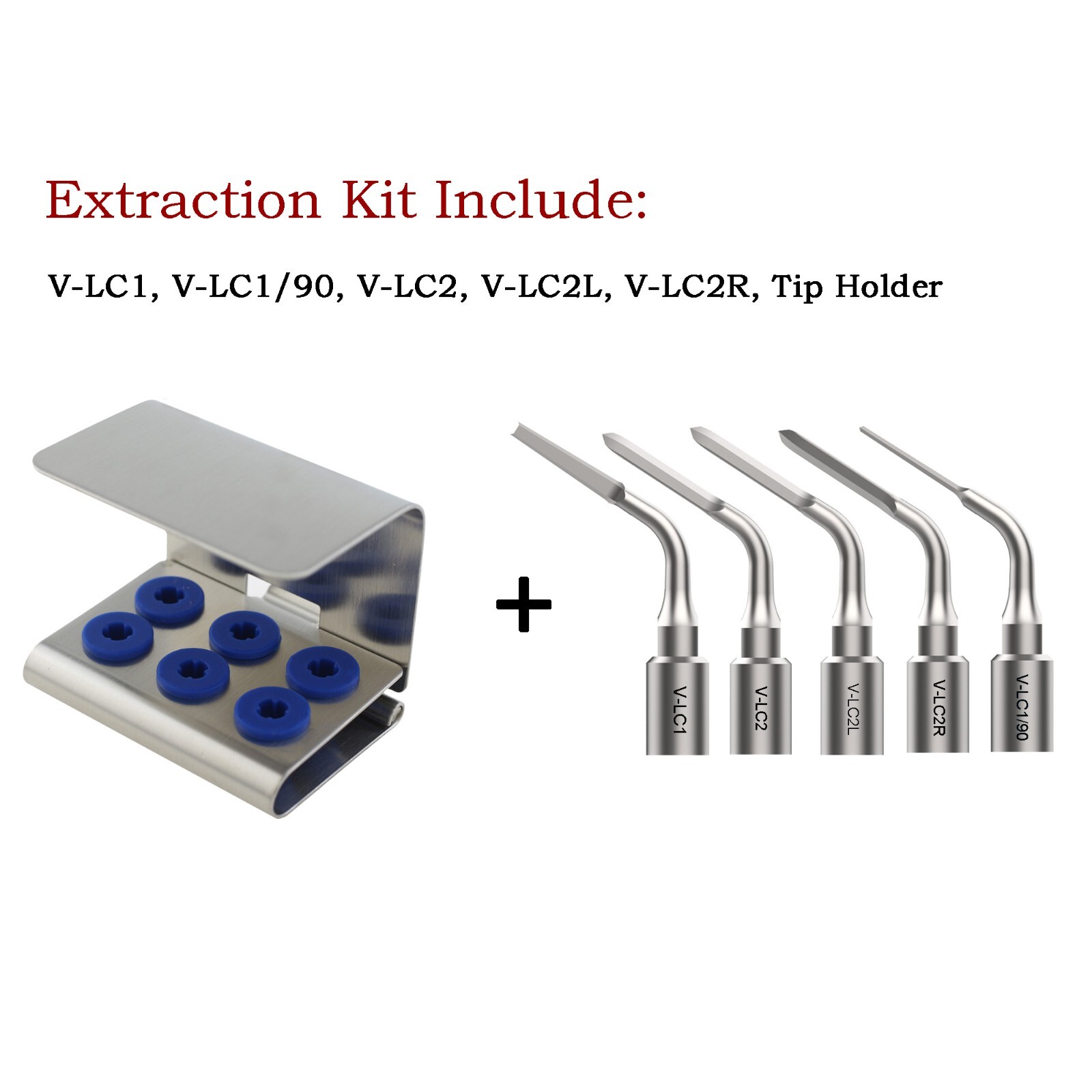Ultrasonic Piezo Surgery Extraction Tips Kit Satelec Acteon Piezotome 2 Cube