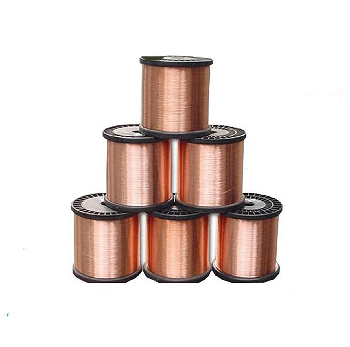 Copper Wire Round Solid Bare Rotor Coil Starter Solenoid Rewinding 0.2mm to 5mm