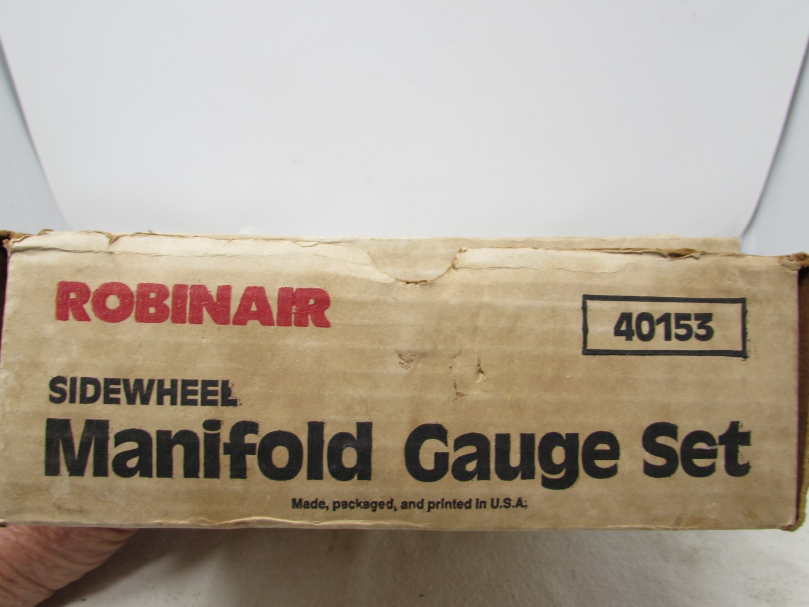 Complete Robinair Sidewheel Manifold Gauge Set 40153 R22, R12, R502 In the Box