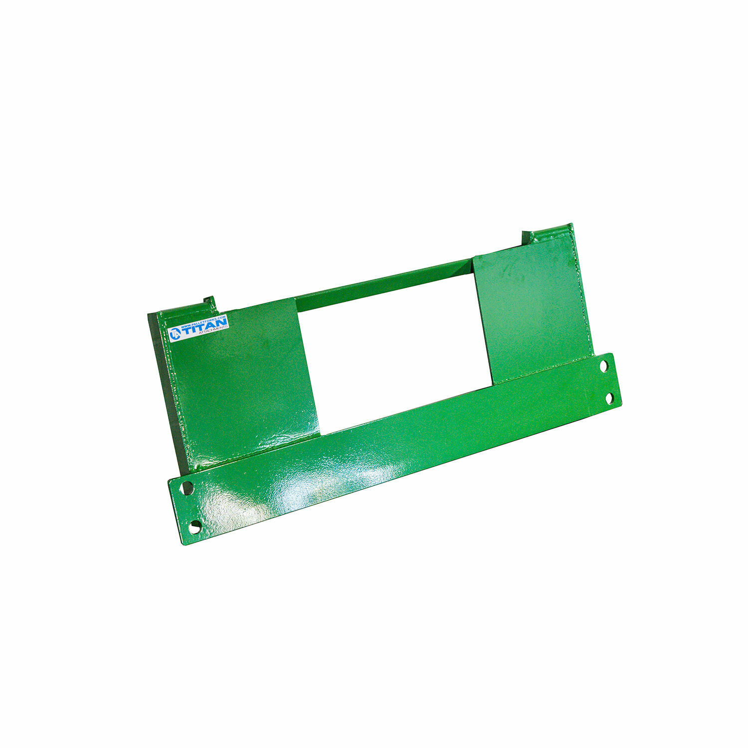 Titan Attachments Quick Tach Adapter Fits Skid Steer and Converts to a Hook and