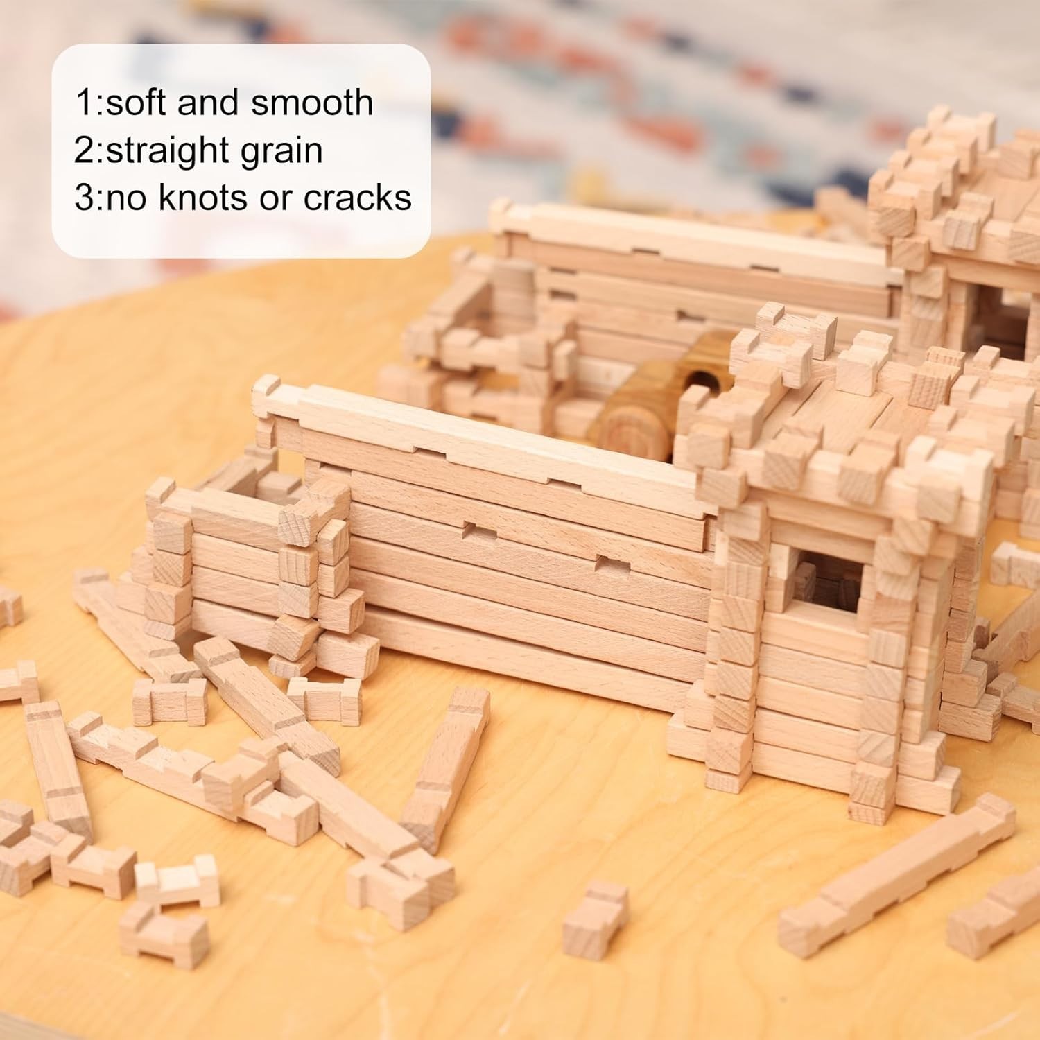 20pcs Wood Sticks, 1/8″x 1/8″ x 12″ Rectangle Wooden Cube Wood Square Dowel Rods