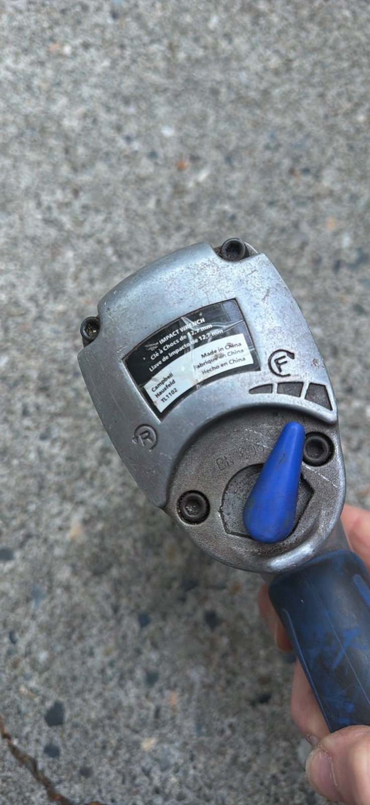 Campbell Hausfeld 1/2 In. Impact Wrench TL1102 Air tool FREE SHIPPING!