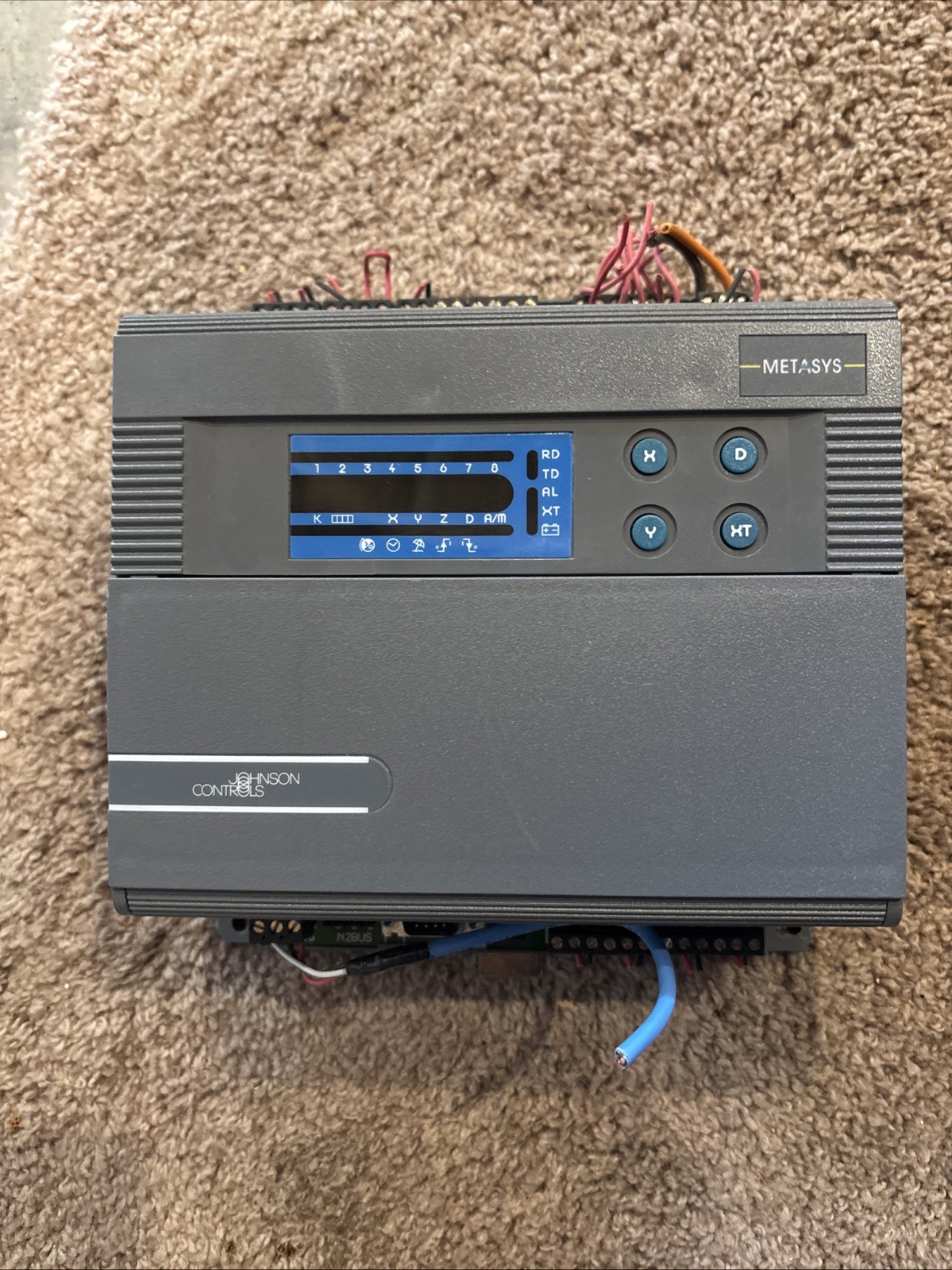 JCI DX-9100-8454 Metasys Controller Johnson Controls with base