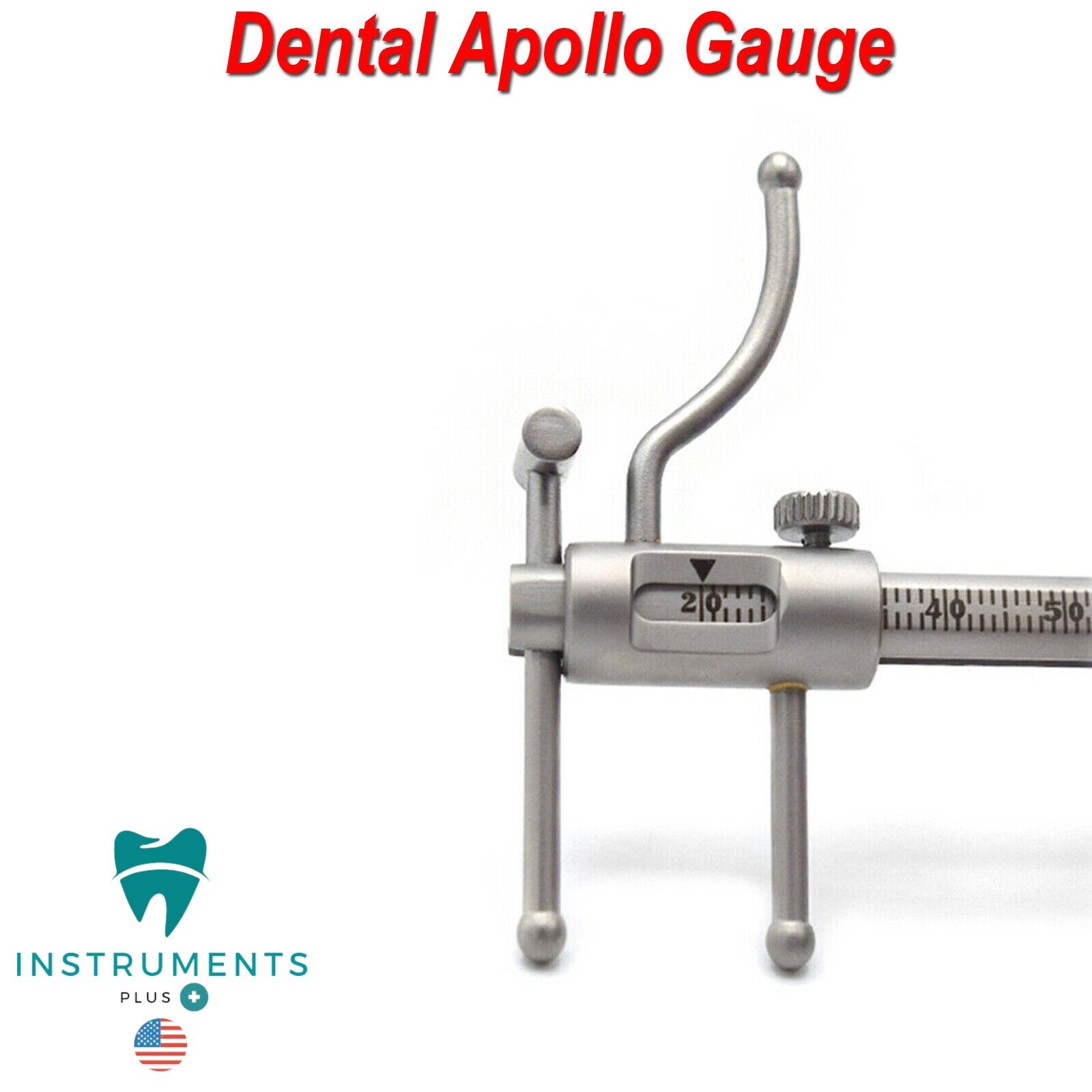 Dental VDO Gauge Premium Grade Venus Apollo Prosthodontics Gauge Ruler HD