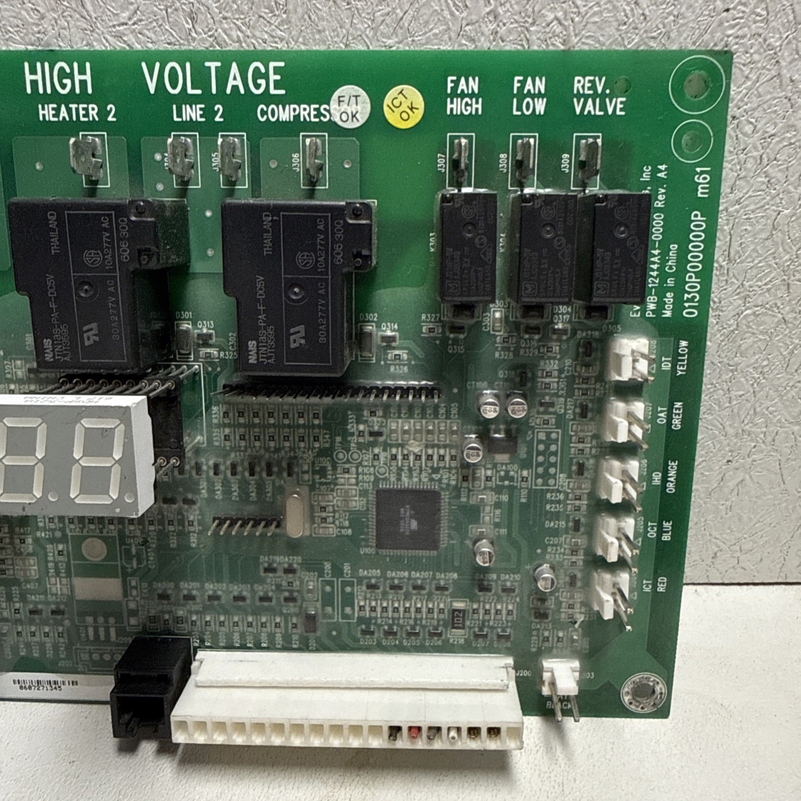 Amana PWB-1244A4-0000 Goodman PTAC PCBCP133 Control Circuit Board