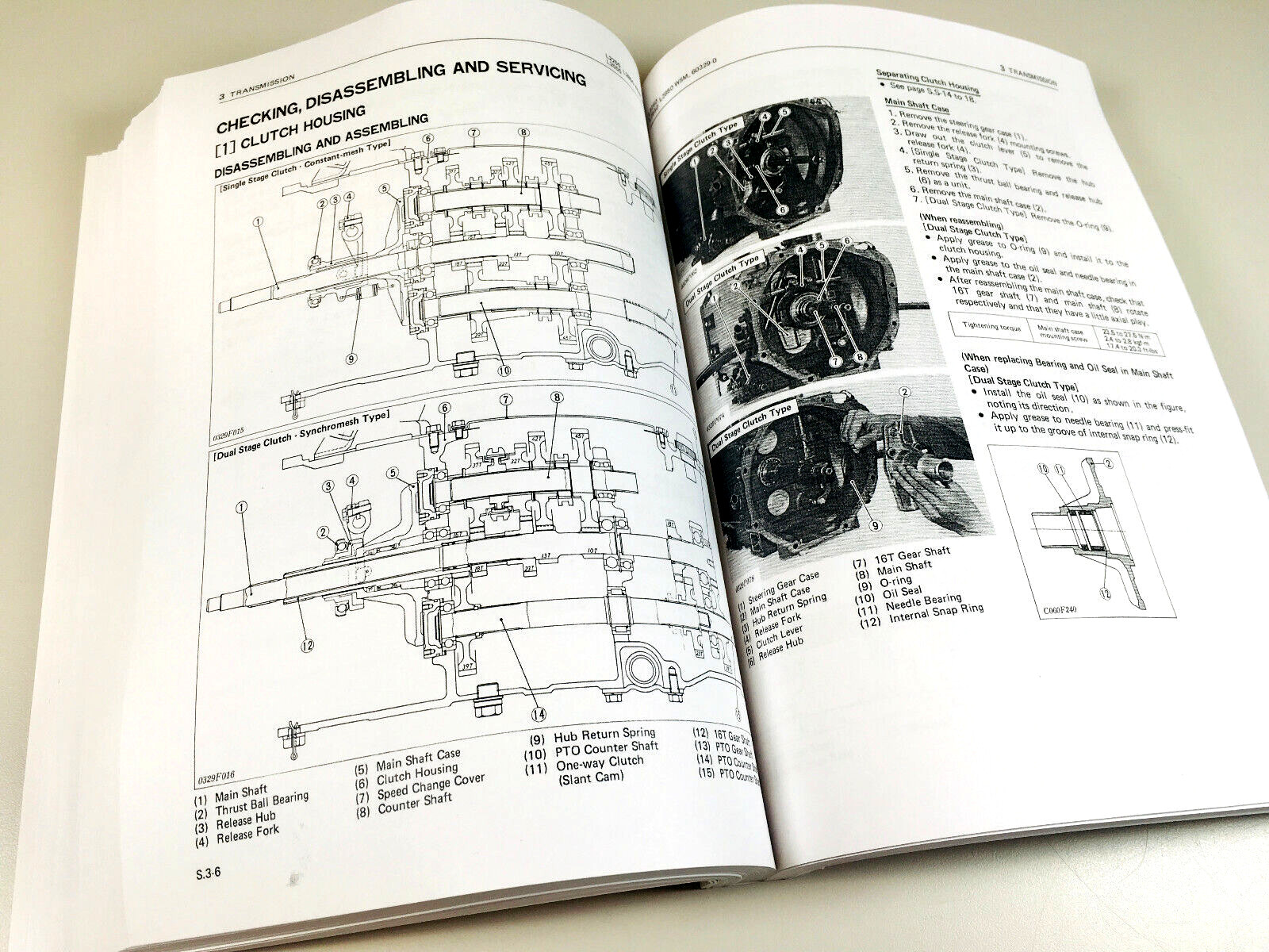 Kubota L2250 L2550 L2850 Tractor Service Repair Manual Shop Book Overhaul 452Pgs