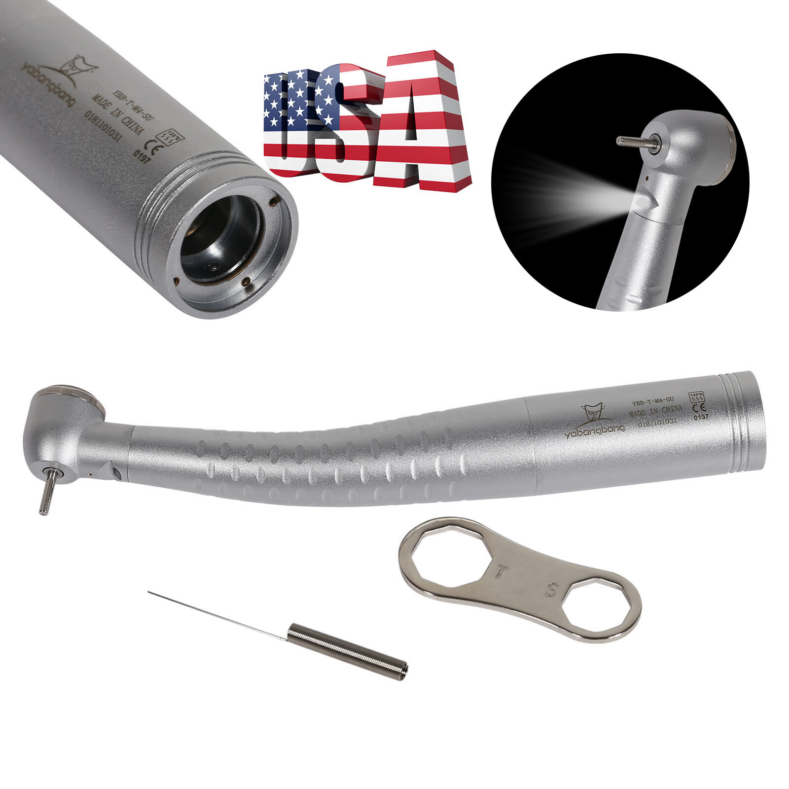 10*KaVo Style Dental High Speed Turbine Handpiece fit 4/6 Hole Coupler Swivel US