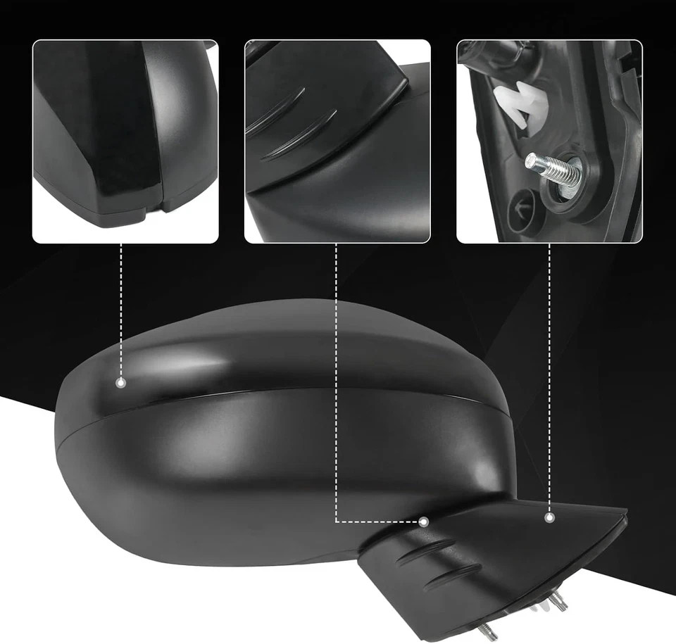 Door Mirror Right Passenger Side Replacement for Honda Civic Sedan Hatchback 202