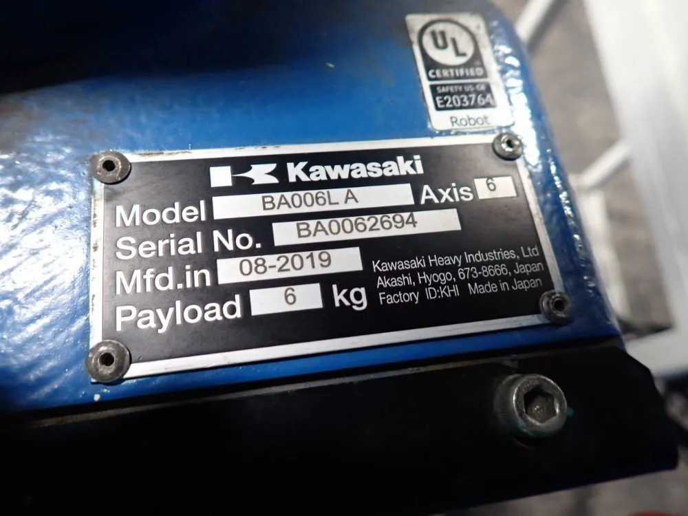 KAWASAKI HEAVY INDUSTRIES BA006LA ROBOT 02261020001