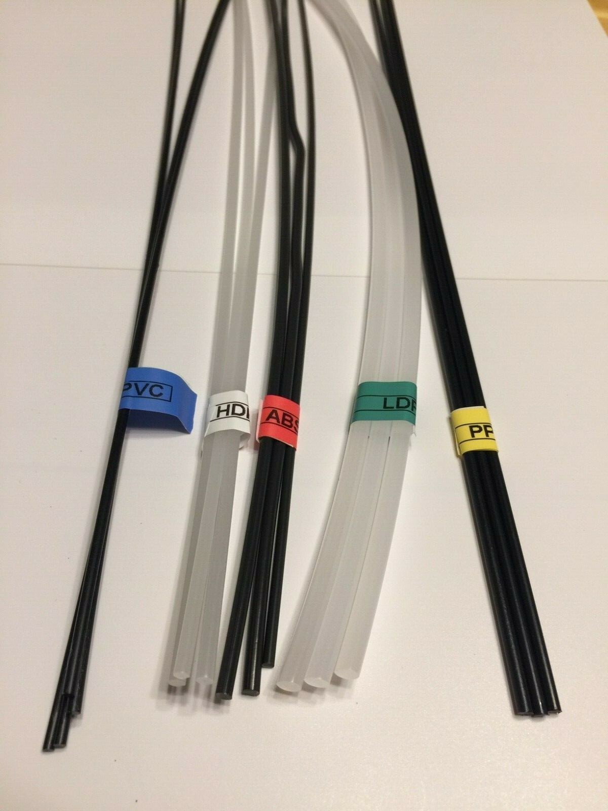 HDPE Polyethylene Plastic Welding Coils 0.5lb (100ft x 3mm 1/8 Natural) Repairs