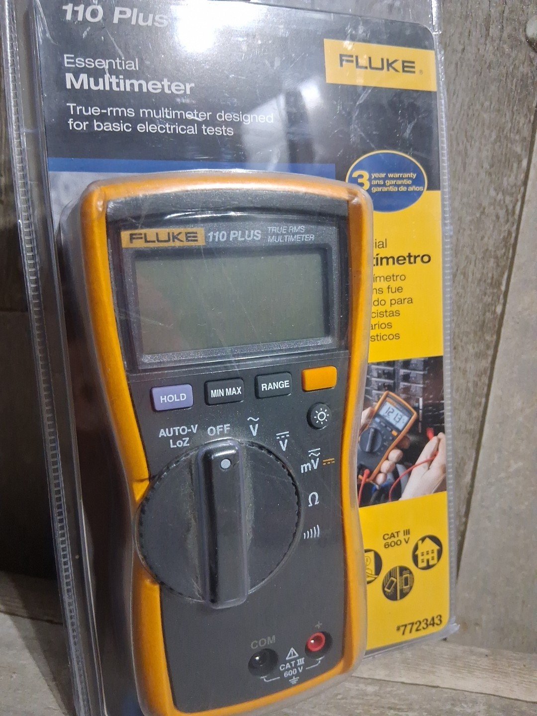Fluke Essential Multimeter 110 Plus 772343 New in Package