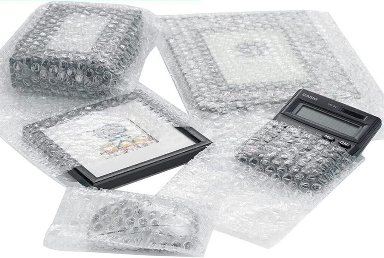 1000 – 4×7.5 Bubble Out Pouches Bags Wrap Cushioning Self Seal Clear 4″ x 7.5″