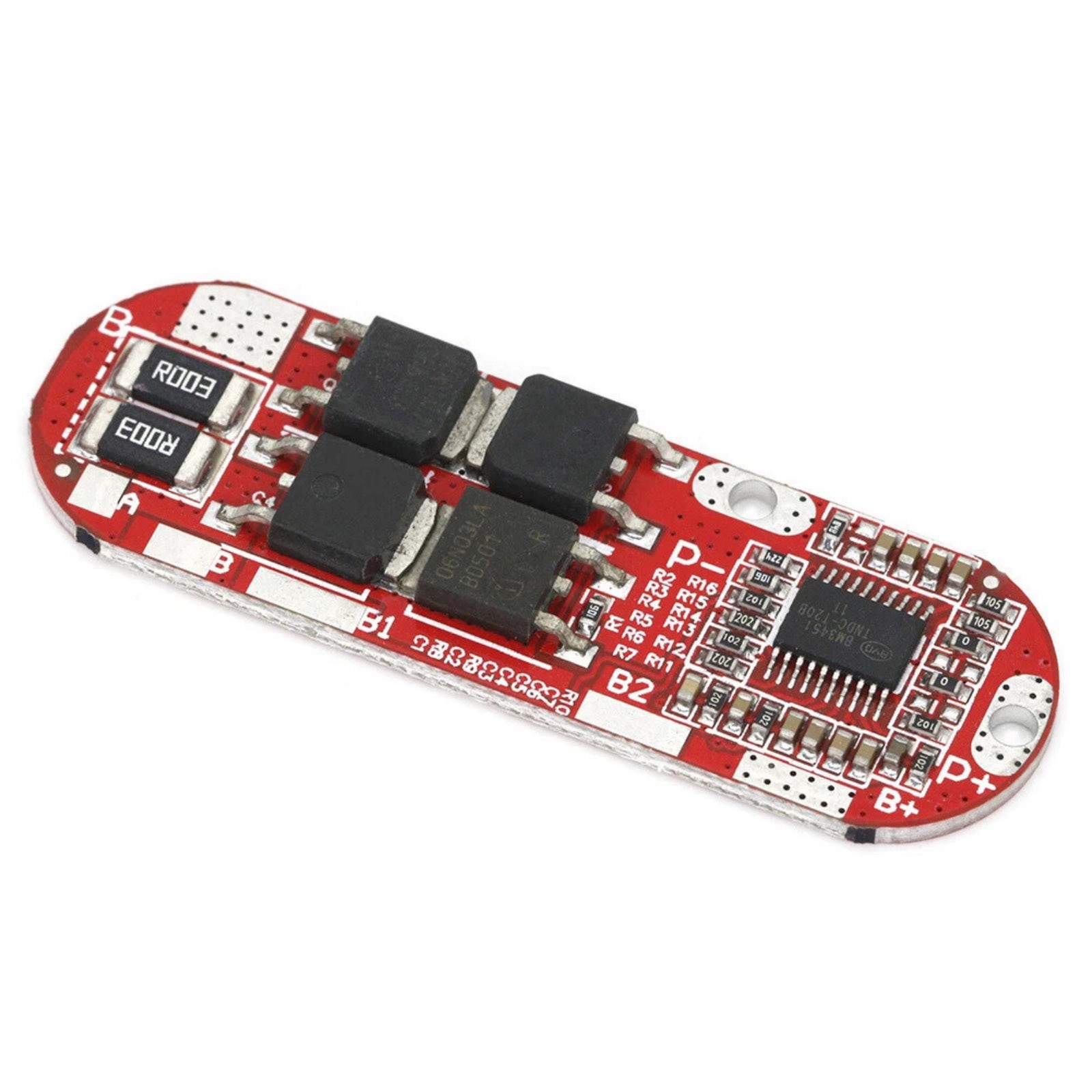4pcs 5S 25A BMS Protection Circuit Board for DIY Power Bank and Battery Packs