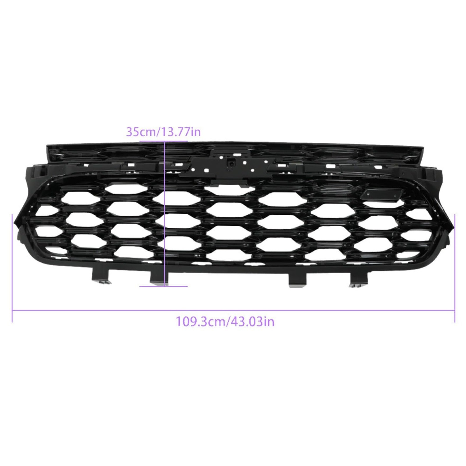 Trax 2023-2024 Front Bumper Grille w/Frame Trim Cover