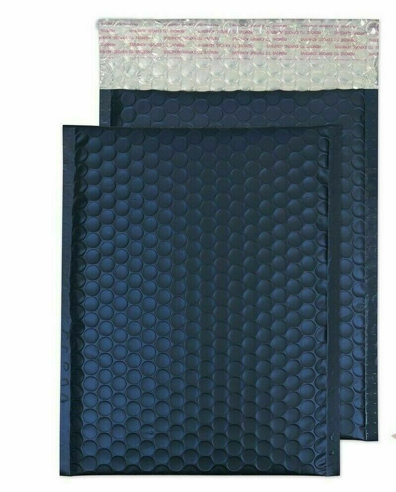 Any Size Color MATTE METALLIC Poly Bubble Mailers Mailing Padded ,shipping