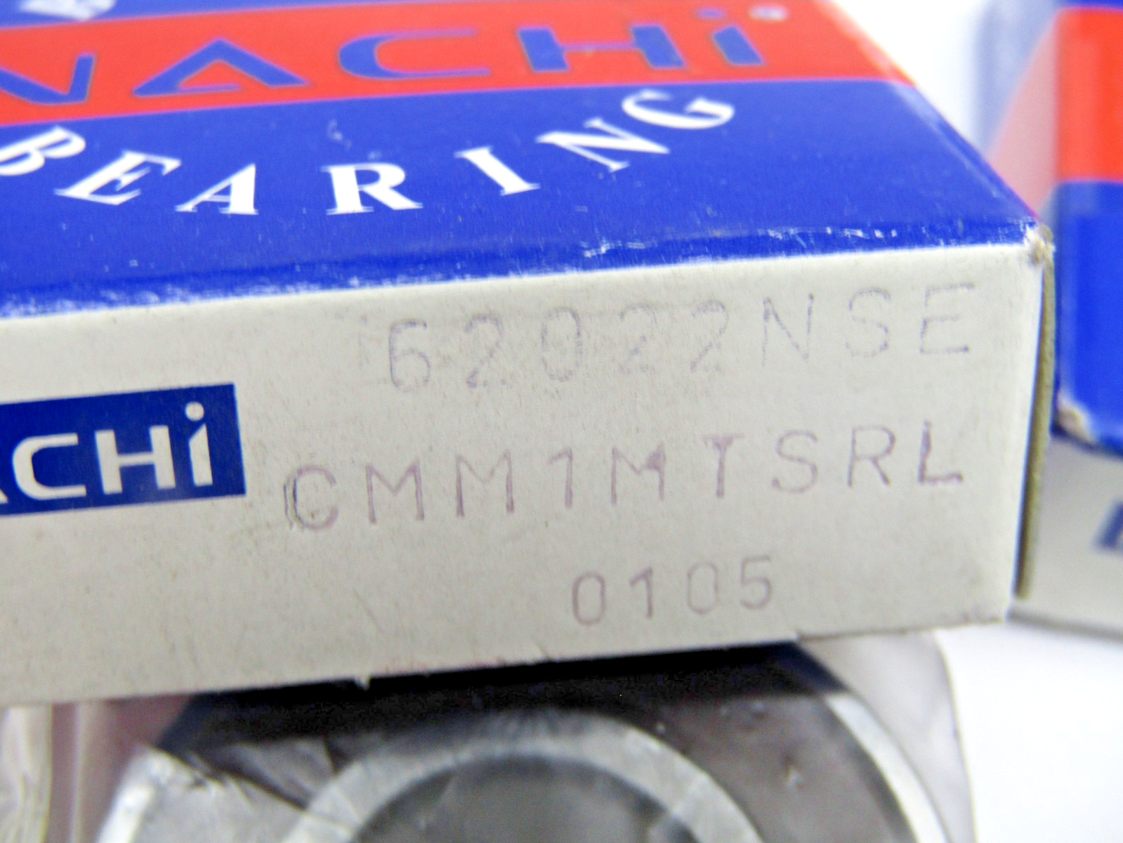 (Lot of 2) Nachi 6202-2NSE 6202-2RS 15mm X 35mm X 11mm Sealed Bearing