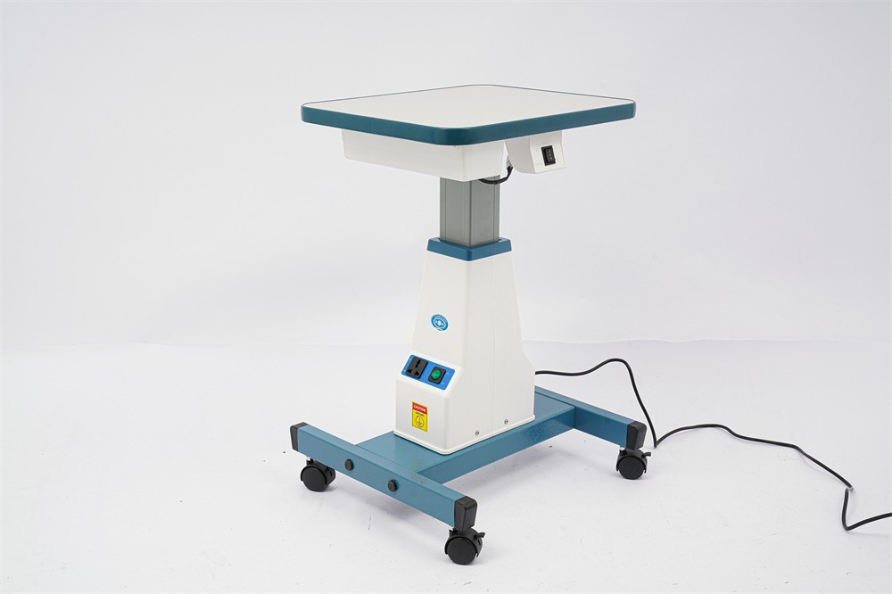 Motorized Instrument Table For Ophthalmic Diagnostic Slit Lamp Adjustable Height
