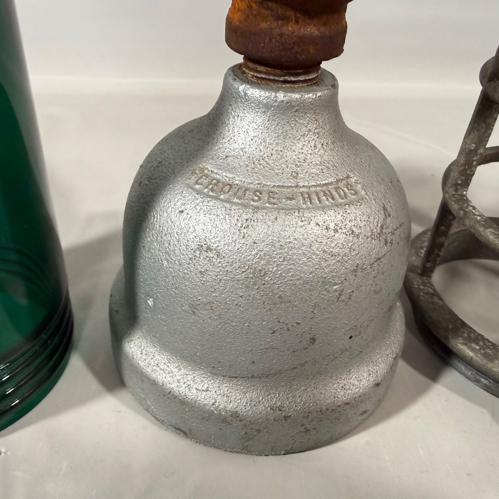 Vintage Industrial Explosion Proof Crouse Hinds Light Green Steam Punk VDA-175M5