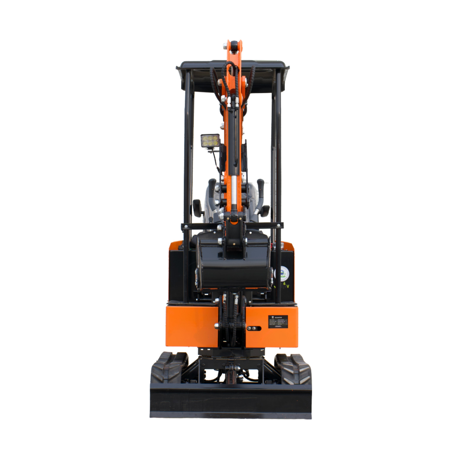 Free Ship TYPHON TYRANT X 1Ton Mini Excavator USA 13.5HP include 12 Attachments