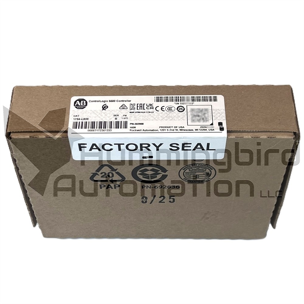 2023-2024 Allen Bradley 1756-L82E /B ControlLogix PLC Surplus SEALED *US SELLER*