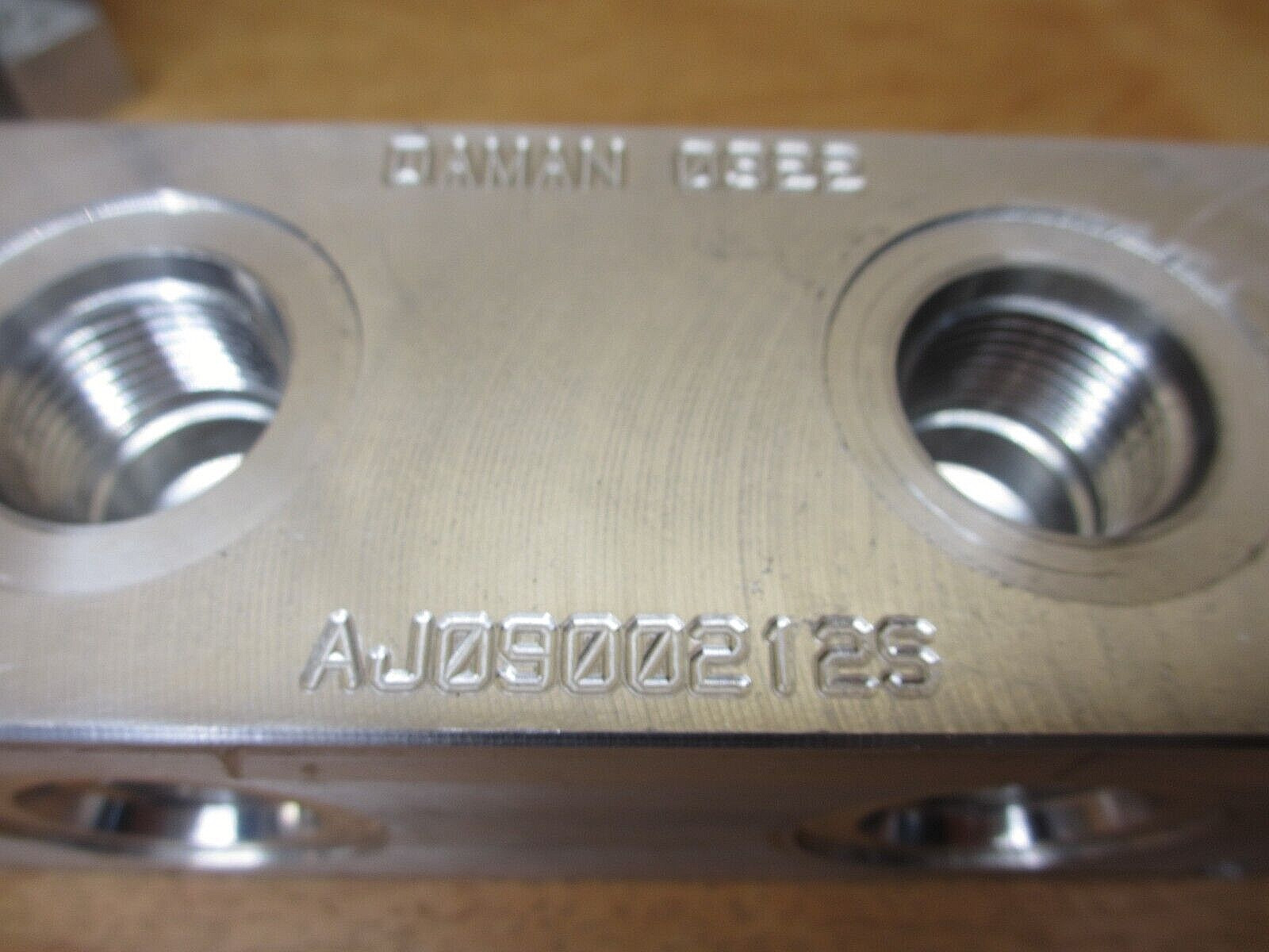 Daman AJ0900212S *USED PLZ READ* Hydraulic Junction Block Manifold Aluminum