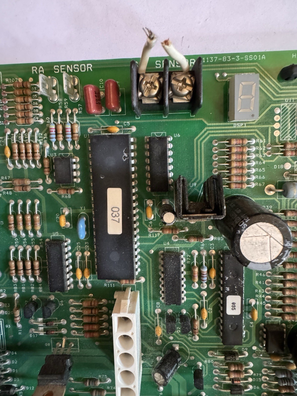62-24174-02 Rheem Furnace Control Board Model 1137-1 Used