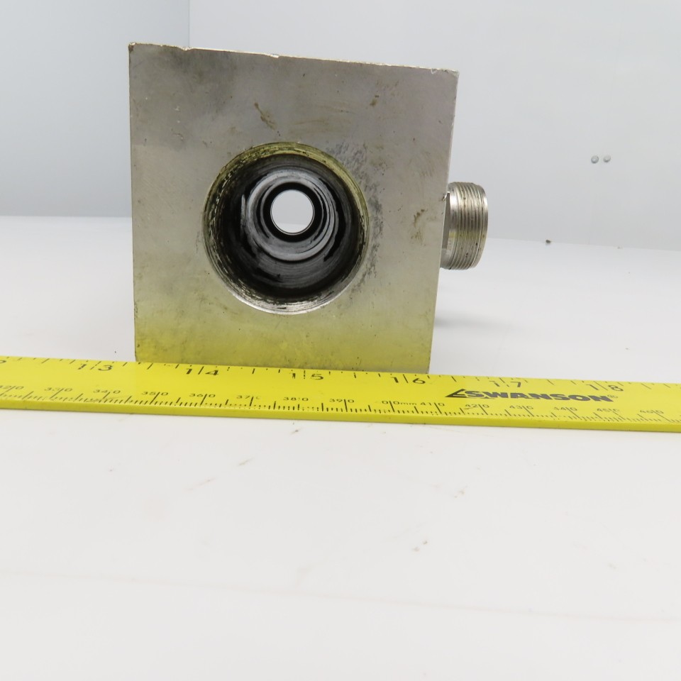 Aluminum Block Hydraulic Manifold 6 Port Parallel