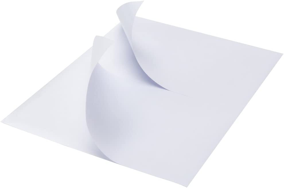 Half Sheets Shipping Labels 2 Per Sheet 8.5 x 5.5″Blank Self Adhesive 220-11000