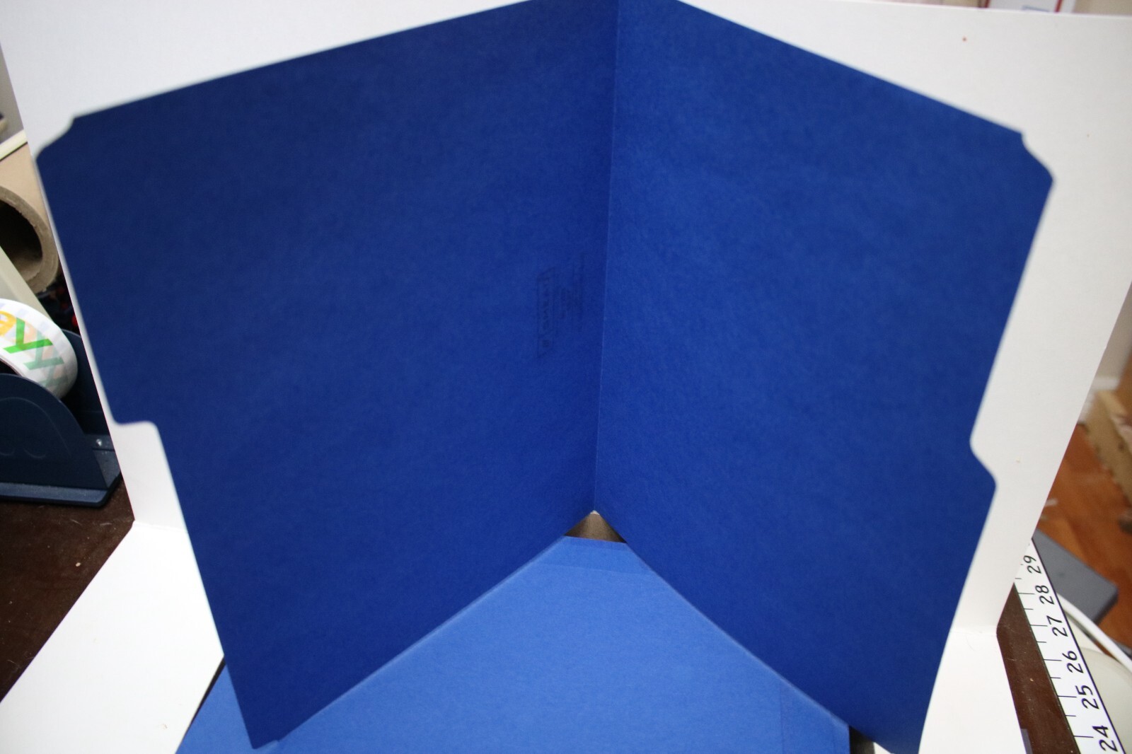 Smead 13193 Navy Blue Colored File Folders Letter 8.50″ X 11″ – 0.75″