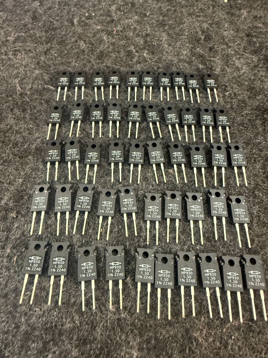 CADDOCK ELECTRONICS MP930 Power Film Resistor MP930-1.50-1%, Lot of 50