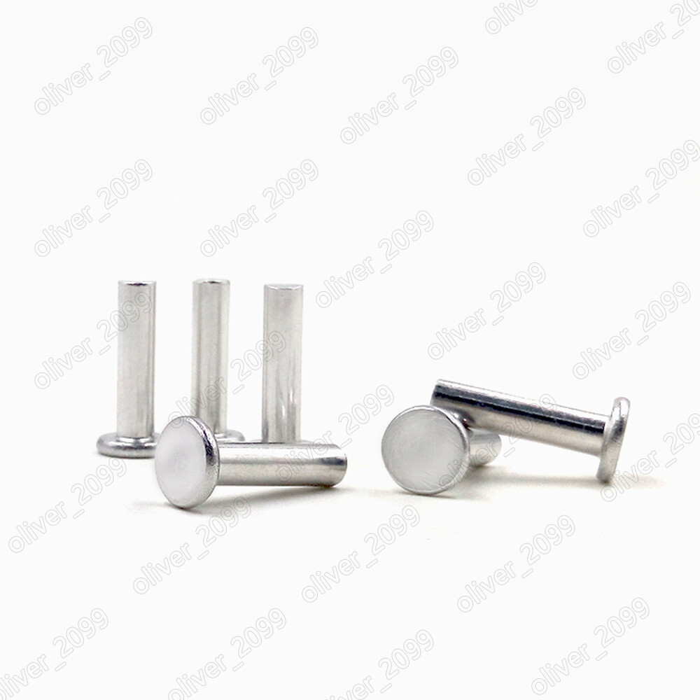 Aluminum 6061 Flat Head Rivets M3 M4 M5 M6