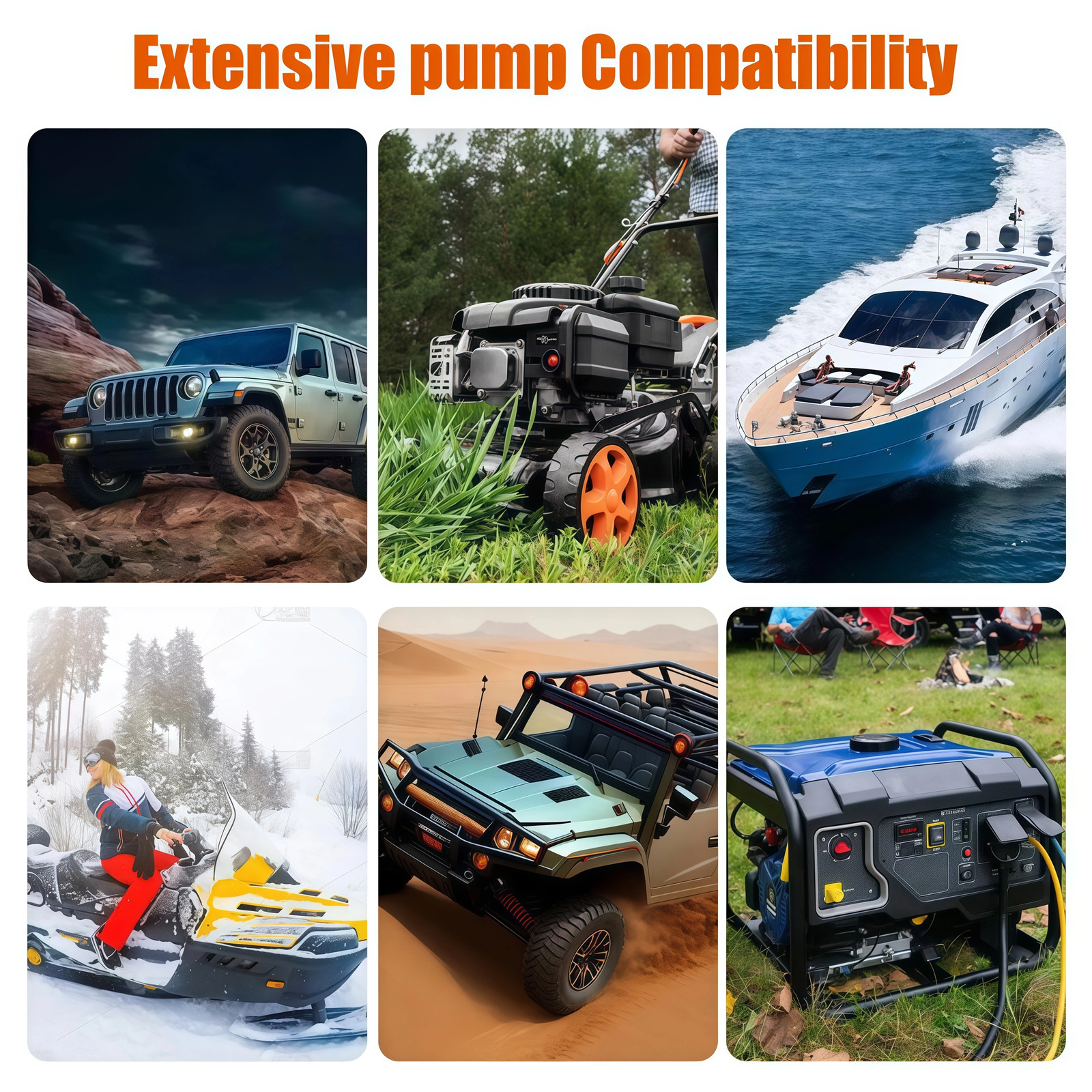 Battery Powered Electric Fuel Transfer Siphon Pump Gas Oil Water Liquid 2.4 GPM