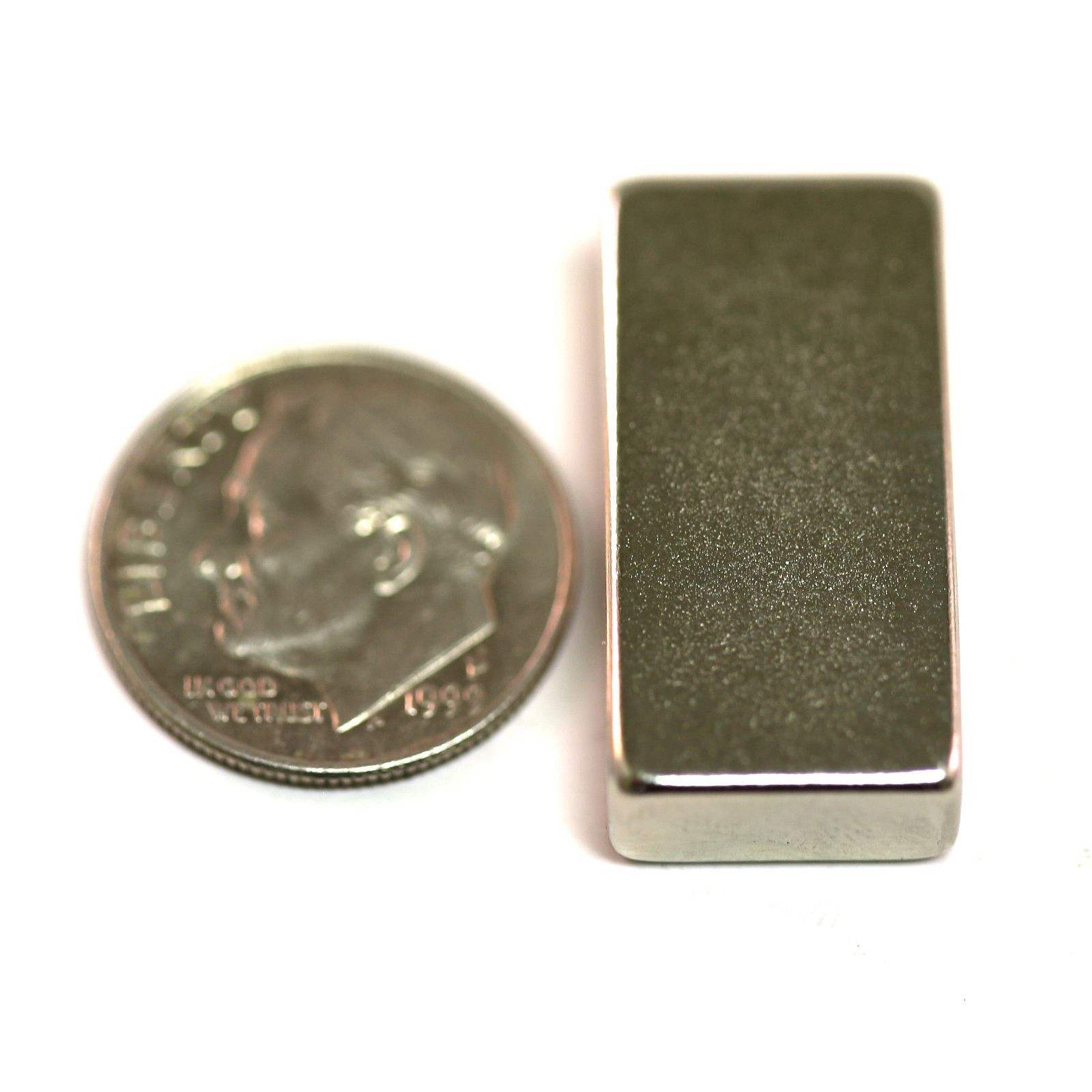 10 Strong 1×1/2×1/4 Inch Grade N42 Rare Earth Neodymium Block Magnet