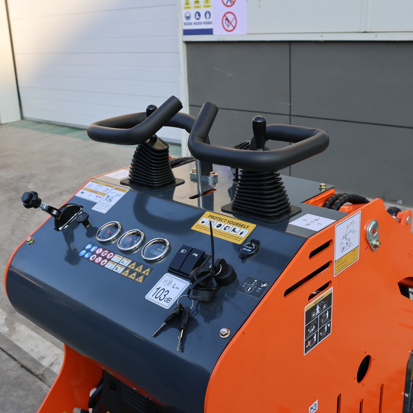 Free Shipping New MachPro MP-S330 Mini Skid Steer Track Loader 15HP Gasoline EPA